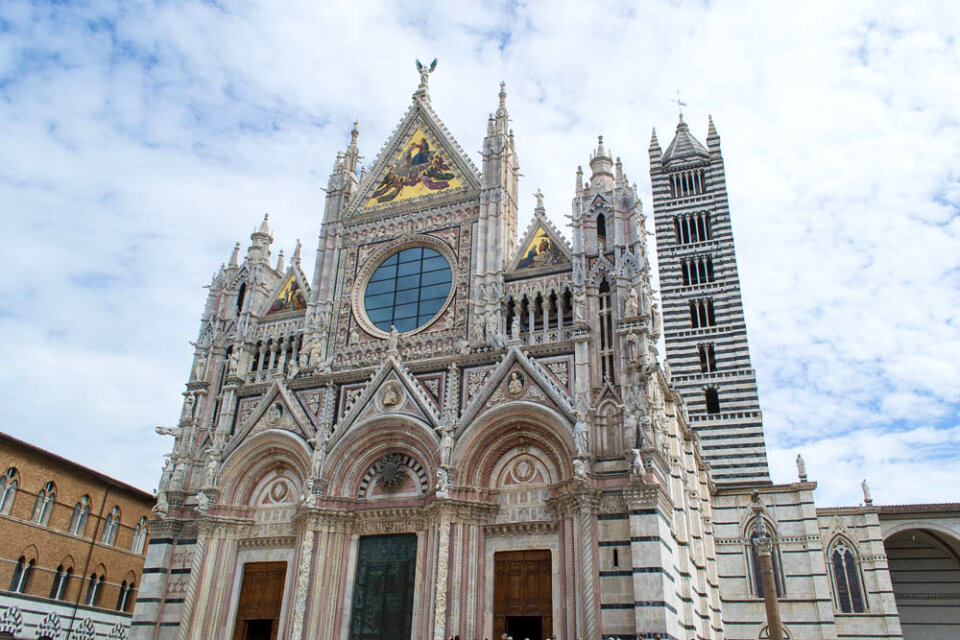 Siena Cathedral west facade photo