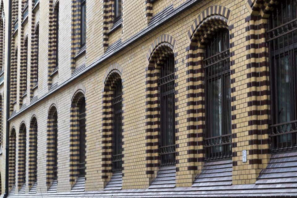Row of arched windows