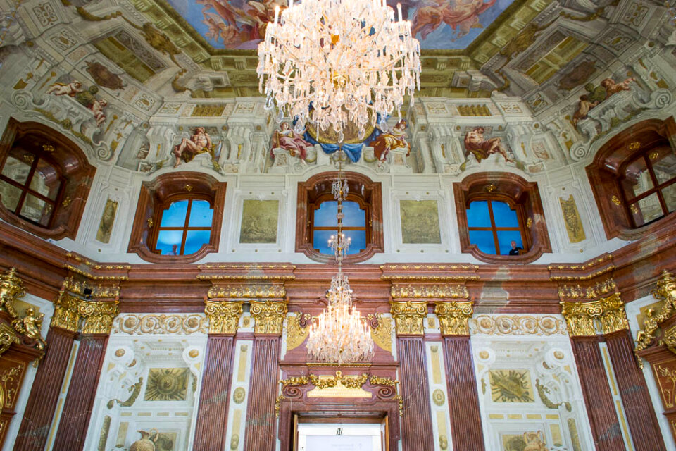 Lower Belvedere Marble Hall