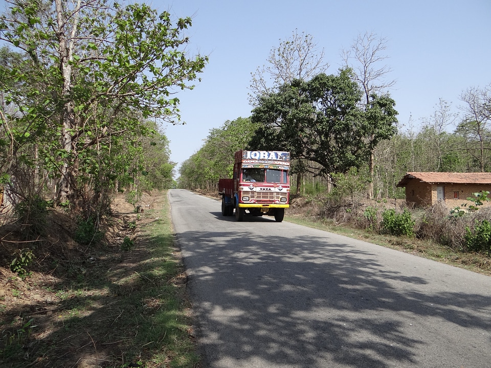 Transport vehicle transportation