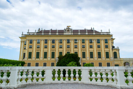 Schonbrunn palace eastern facade