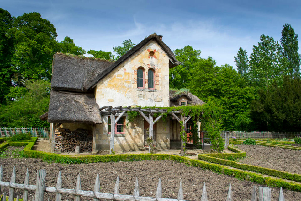 Cottage on Petit Trianon grounds