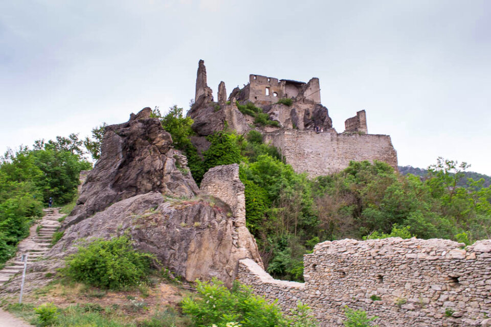 Durnstein castle ruins
