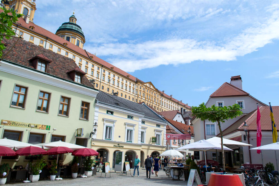 Melk town center photo