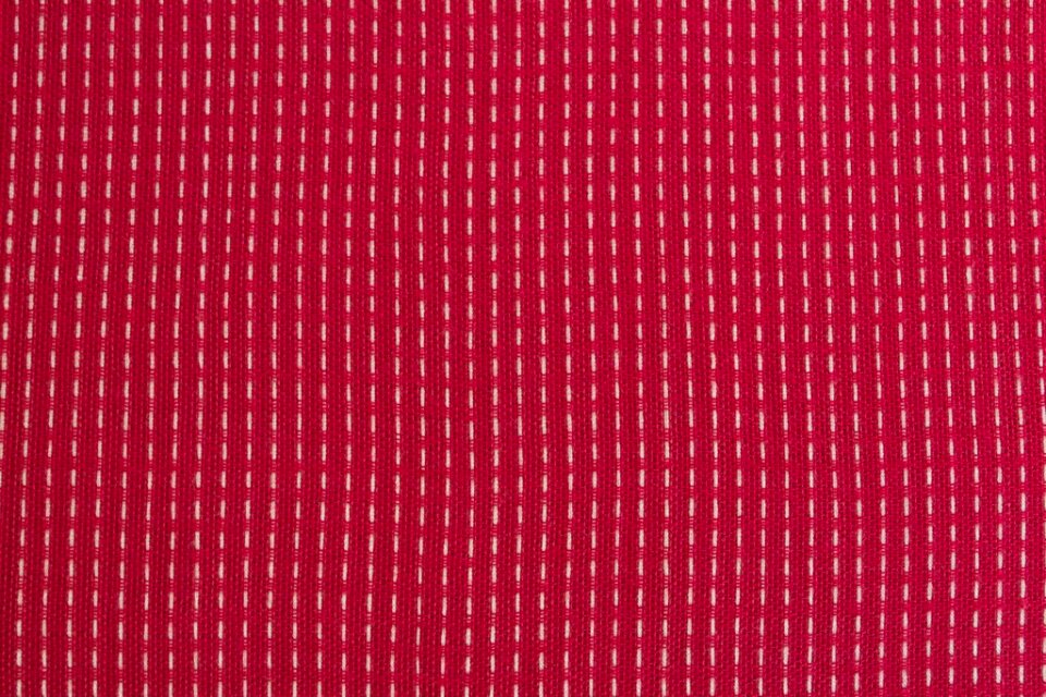 Red and white viscose texture