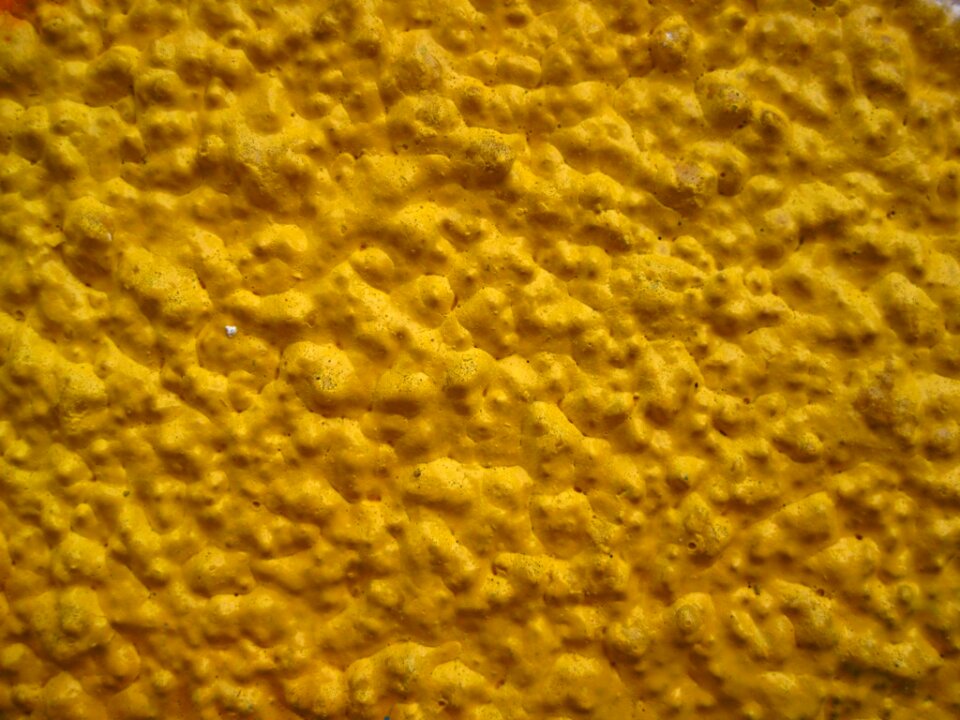 Yellow painted wall