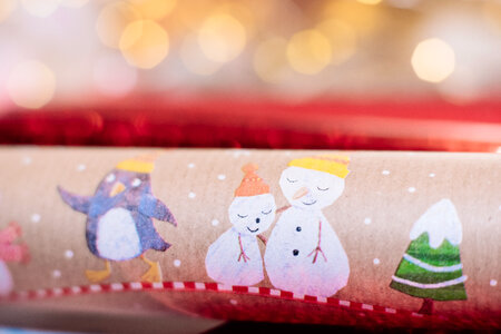 Christmas wrapping paper