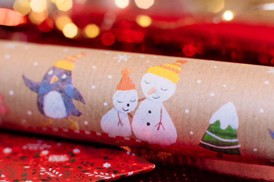 Christmas wrapping paper 2