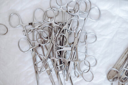 Surgical tools photo
