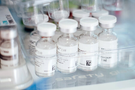 Veterinary solution vials 2 photo