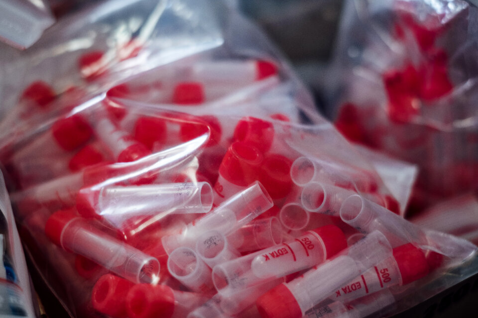 Blood sample vials 2