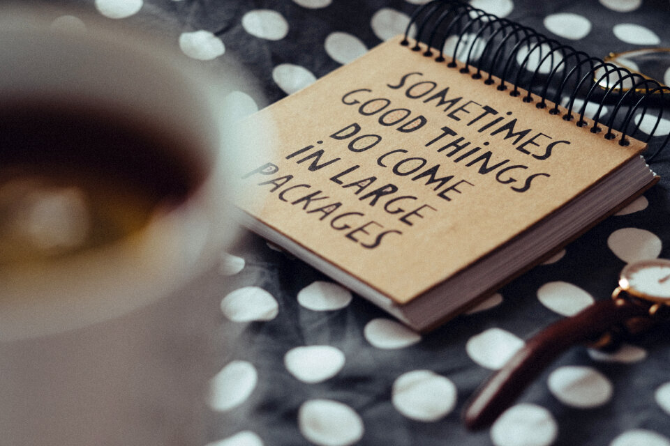 Good things notebook 3