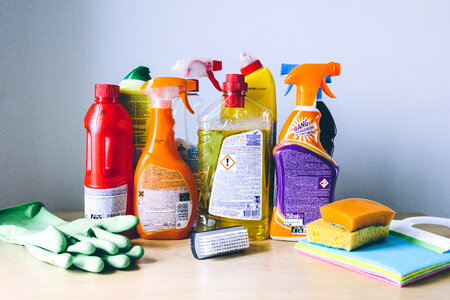 Household cleaning products 8 photo