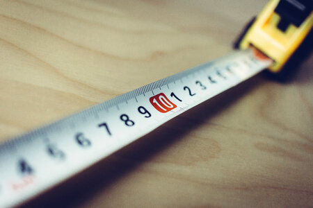 Metal tape measure tool 3 photo
