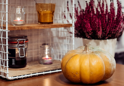 Halloween kitchen decoration 3 photo