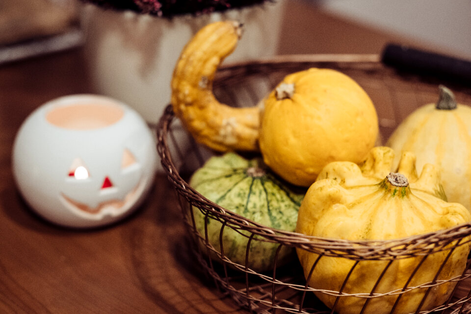 Halloween kitchen decoration closeup 4