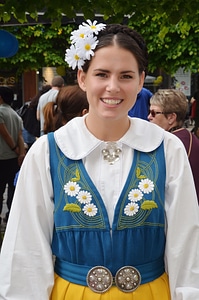 Tradition sweden national costume
