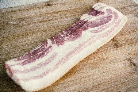 Bacon slices photo