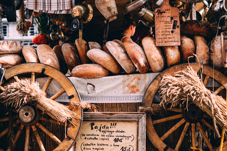 Bread display at the Saint Dominic’s Fair photo