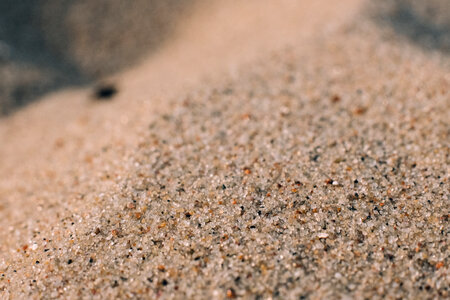 Sea beach sand closeup photo