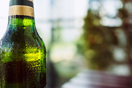 A bottle of cold beer 2