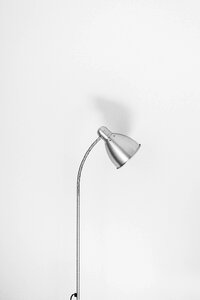 Metal desk lamp photo