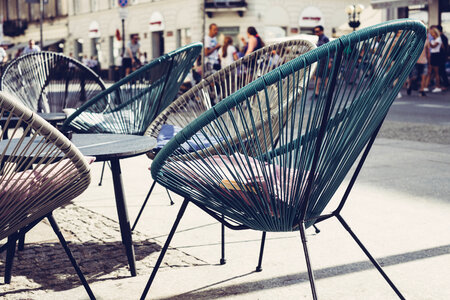 Café outdoor furniture 2 photo