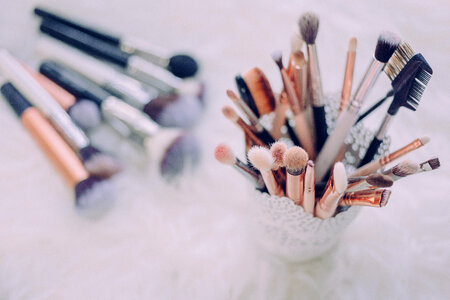 Makeup brushes 3 photo