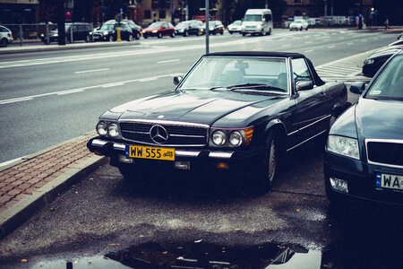 Retro Mercedes-Benz photo