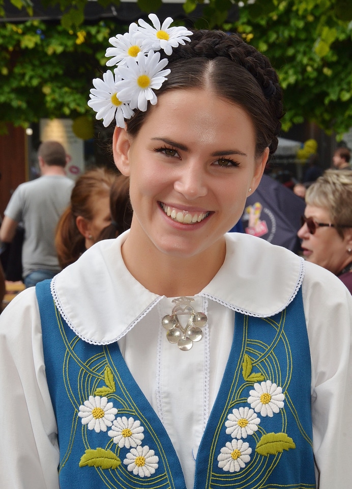 Tradition sweden national costume