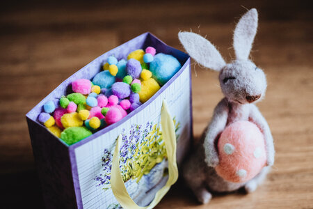 Easter bunny gift photo