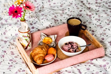 Breakfast in bed 2 photo