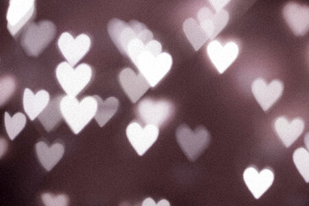 Heart shaped bokeh 3