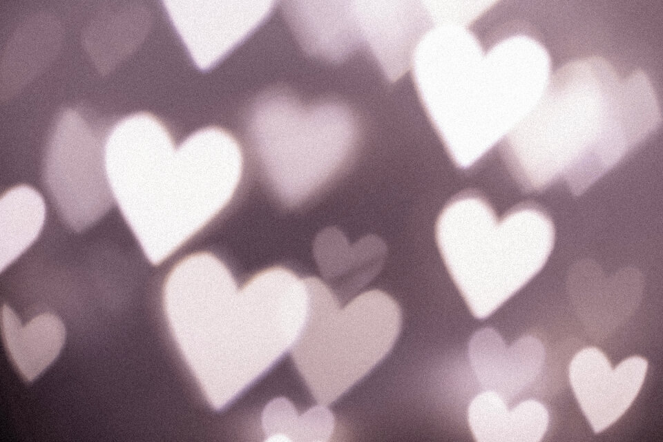 Heart shaped bokeh 4