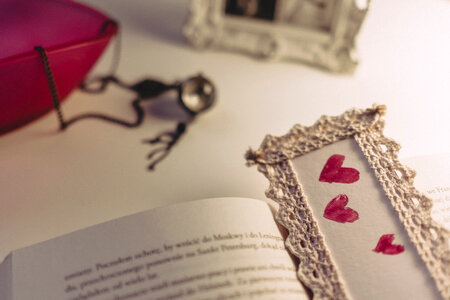 Lace bookmark photo