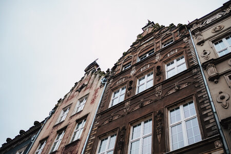 Old town buildings in Gdansk photo