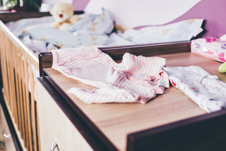 Baby crib furniture photo