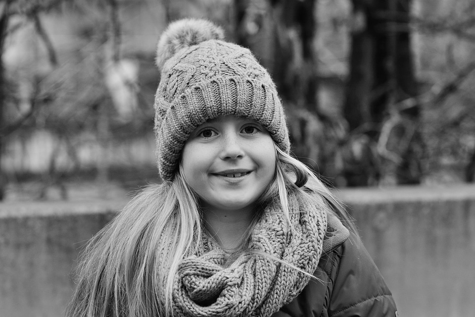 Girl cap cute