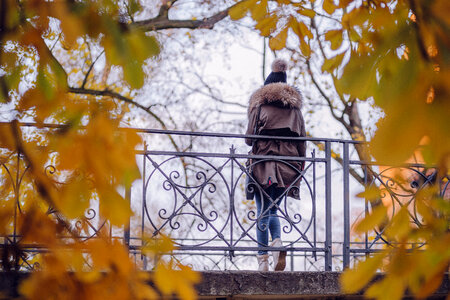 Stylish fall outfit 3 photo