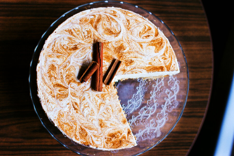 Cinnamon cheesecake 2