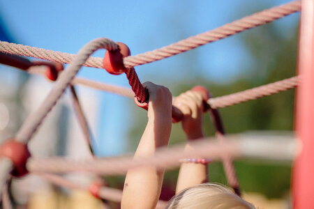 Playground ropes photo