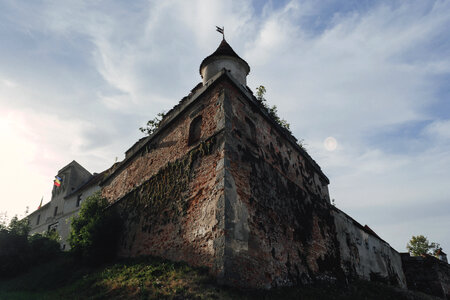 Medieval Romanian castle photo