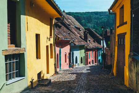 Colorful houses photo