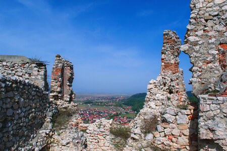 Ruins of a castle photo