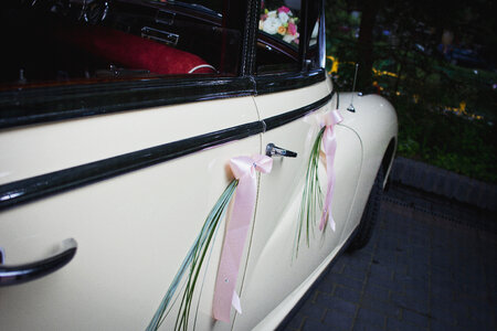 Wedding car 2 photo