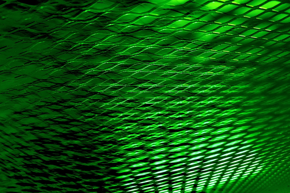 Black light abstract
