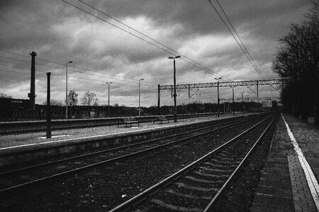 Railway station in Olsztyn photo
