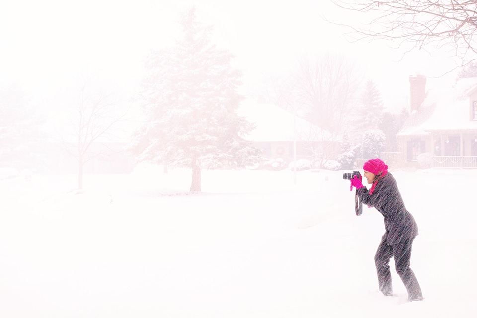 Winter camera hobby