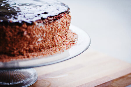 Chocolate cake photo