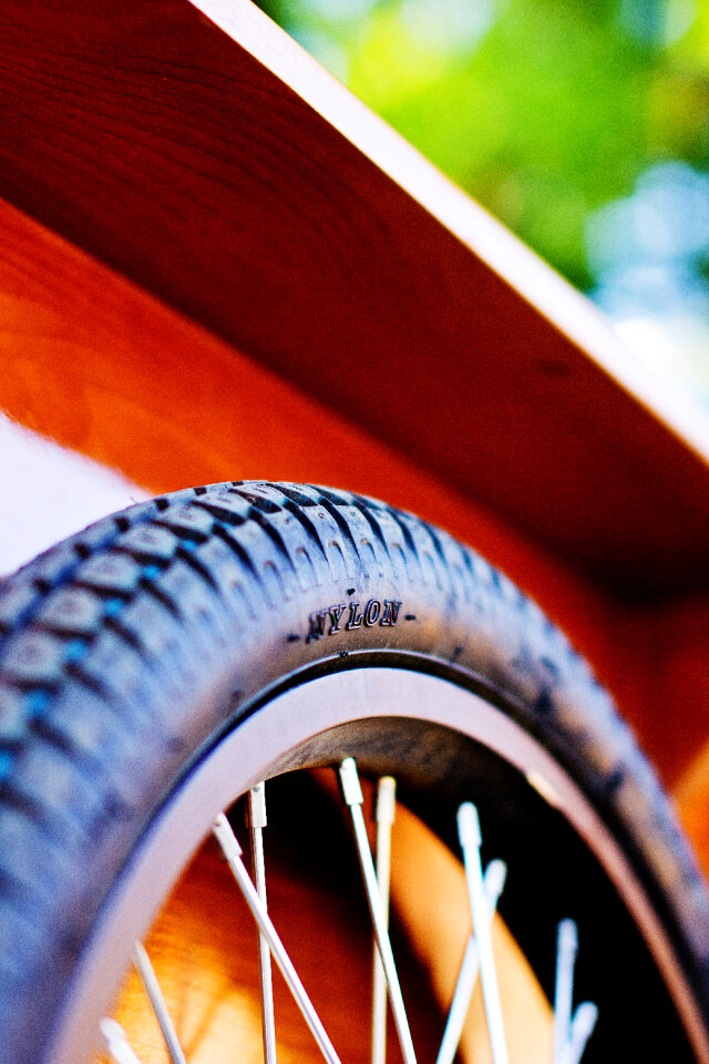 Coffee Bike wheel